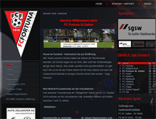 Tablet Screenshot of fcfortuna.ch